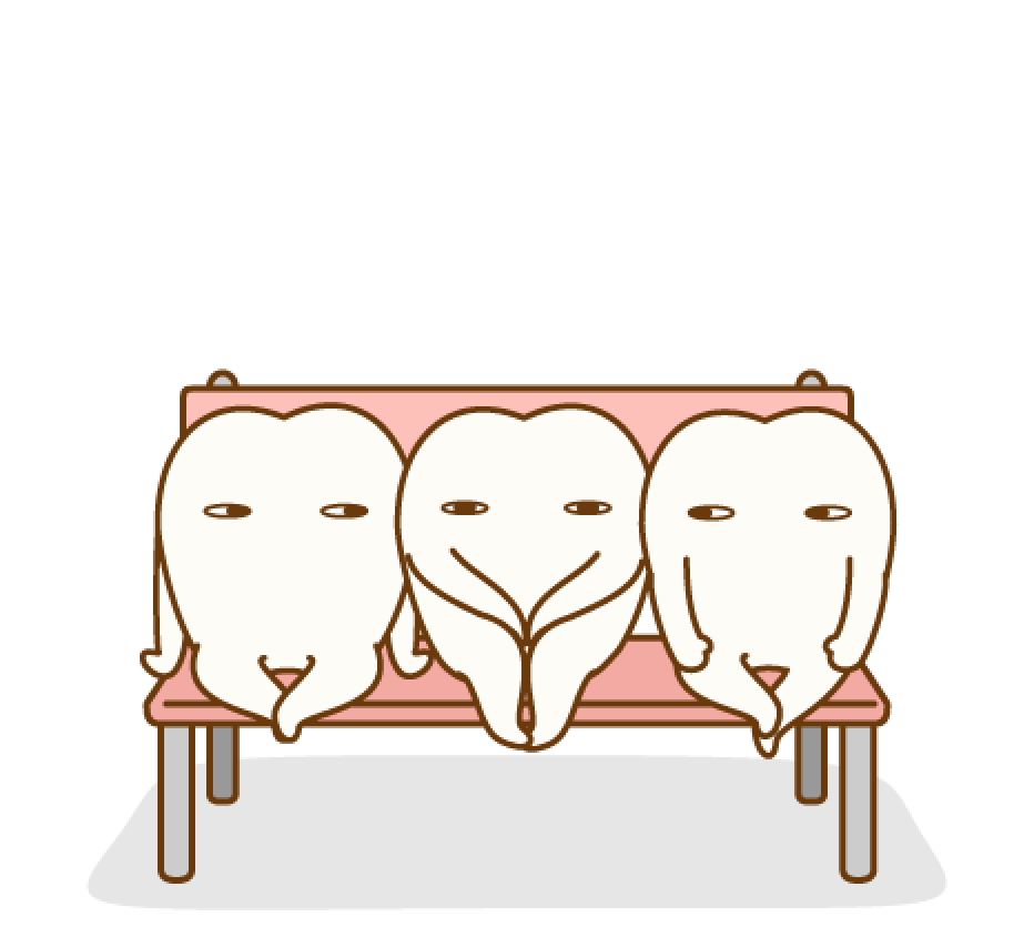 歯を抜くことで、歯が並ぶ