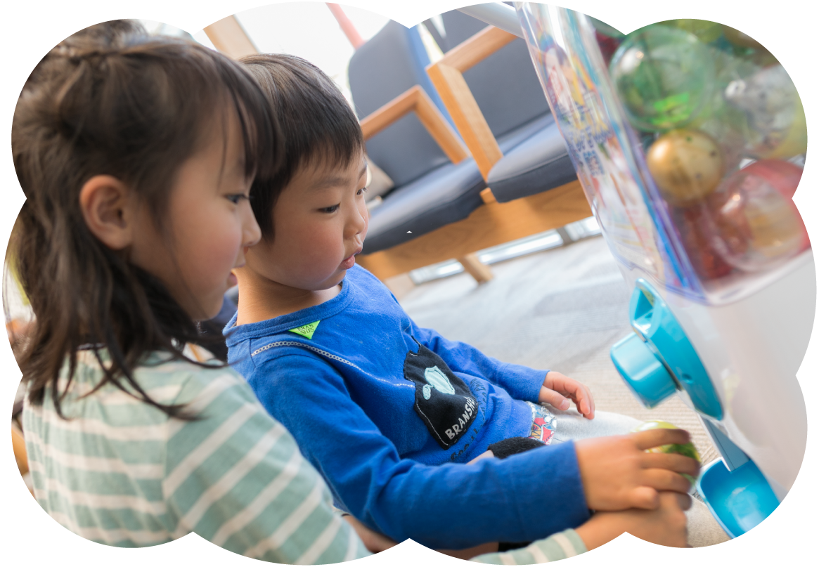 歯医者が楽しくなる工夫がいっぱい!